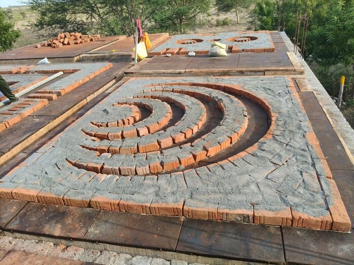 Maaran Construction — RCC Column Grid, Coimbatore